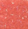 50g 2.6x2.6mm Transparent Coral Pink Tiny Cubes
